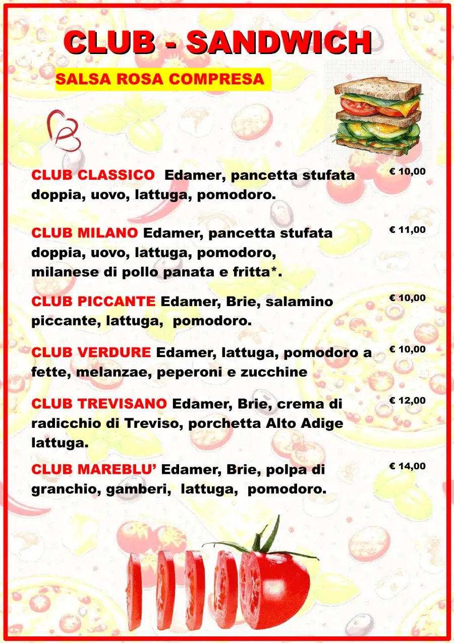 Listino online : Nuovo listino Pizzaidea Ceggia
